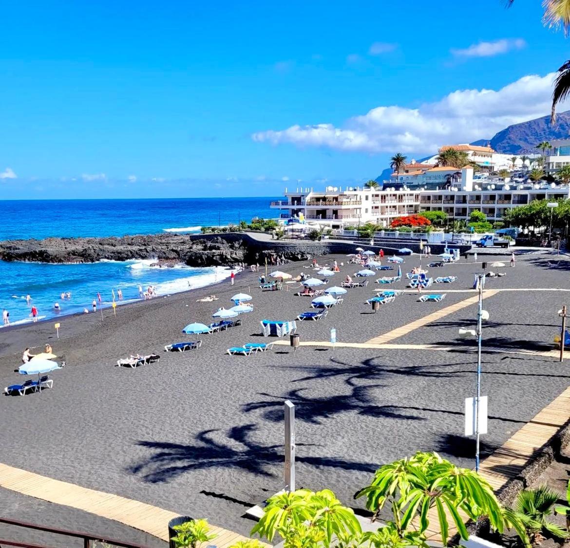 Casa Hugo - Ocean View, Quiet Pool, Fibre Net, Los Gigantes プエルト・デ・サンティアゴ エクステリア 写真