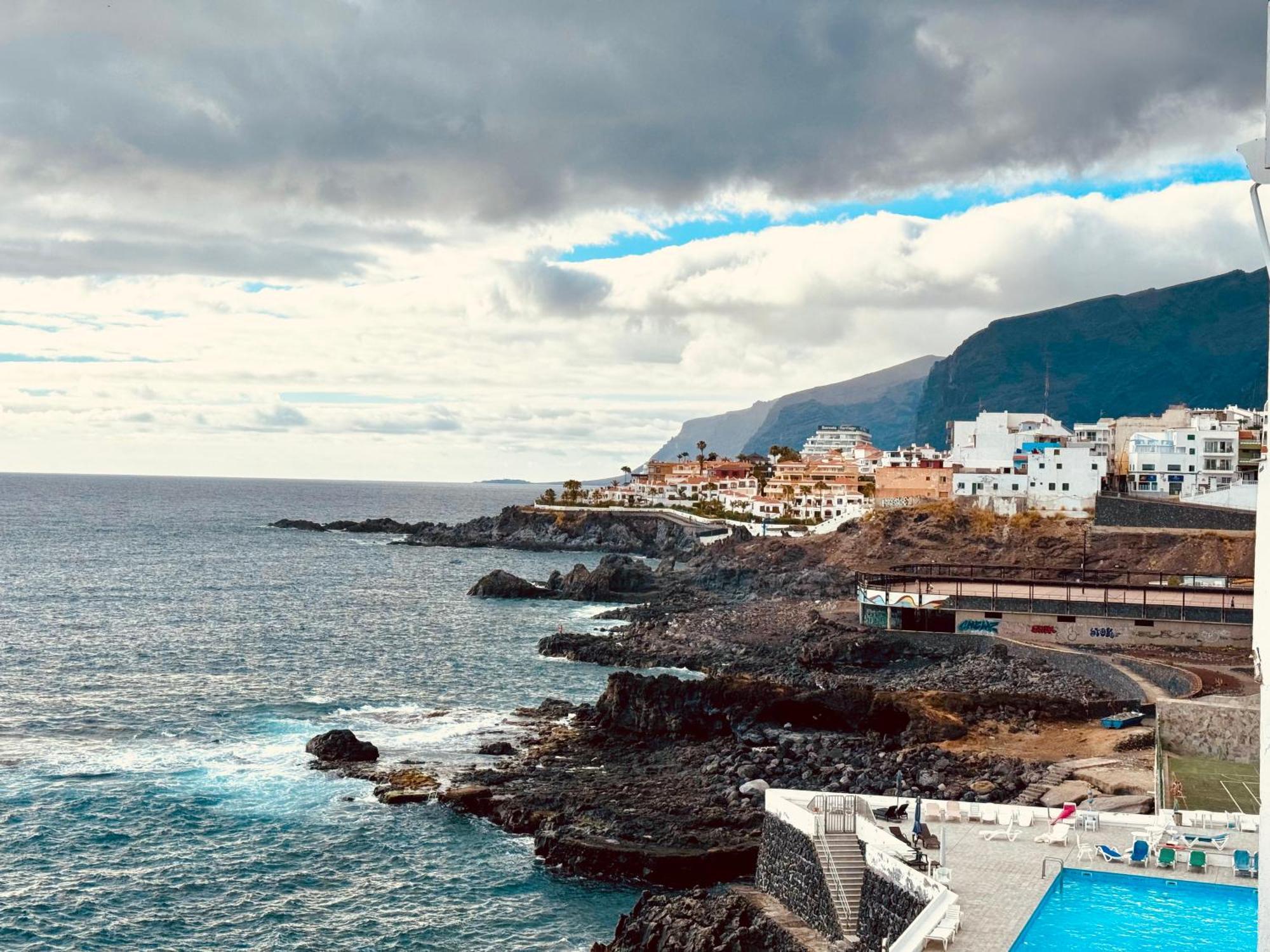 Casa Hugo - Ocean View, Quiet Pool, Fibre Net, Los Gigantes プエルト・デ・サンティアゴ エクステリア 写真